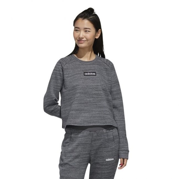 NWT Adidas cropped sweatshirt - Picture 2 of 4